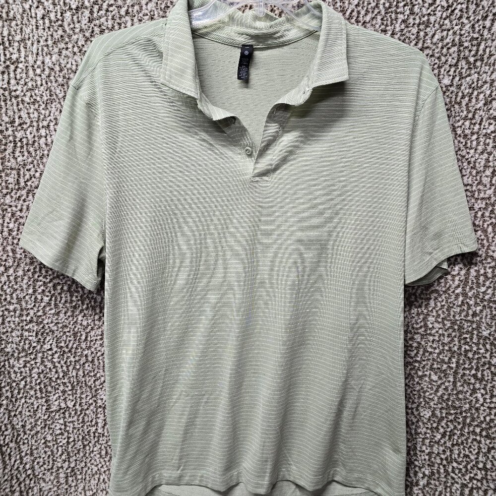 Lulumelon green polo shirt